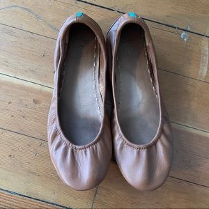 Chestnut Brown Tieks Ballet Flats